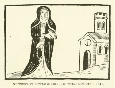 1641年，亨廷顿郡（Huntingdonshire）的小女庵（Nunnery） 作者 英语学校